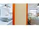View of two bedrooms with ceiling fans and coordinating decor and natural light at 1010 68Th Nw St, Bradenton, FL 34209