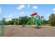 A well-maintained playground with multiple slides, climbing structures, and safety surfacing at 13169 Steinhatchee Loop, Venice, FL 34293