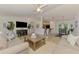 Spacious living area with modern decor and an open floor plan at 1715 Fossil Dr, Englewood, FL 34223