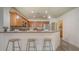 Well-equipped kitchen featuring stainless steel appliances, ample cabinets and counter seating at 203 28Th W St, Palmetto, FL 34221