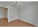 Bedroom featuring a ceiling fan, and tiled flooring at 2411 5Th Avenue E Dr, Palmetto, FL 34221