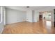 Spacious living room featuring wood floors and natural light at 2606 Bismark Way, Sarasota, FL 34231