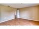 Neutral bedroom with wood floors at 4102 Lakewood Ave, Bradenton, FL 34208