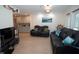 Spacious living room with recessed lighting, wood floors, and comfortable seating at 603 Saint Andrews Dr, Sarasota, FL 34243