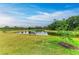 Picturesque pond with lush green surroundings, offering a serene and natural setting at 6094 Amberly Dr, Bradenton, FL 34208