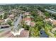 Aerial view of the community, featuring lush landscaping, ponds and beautiful tropical foliage at 6101 34Th W St # 28E, Bradenton, FL 34210