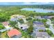 Beautiful aerial view of homes near a lake, showcasing the community's scenic location at 6470 Indigo Bunting Pl, Lakewood Ranch, FL 34202