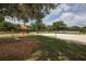 The park features a volleyball court next to playgrounds at 6470 Indigo Bunting Pl, Lakewood Ranch, FL 34202