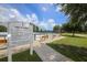 A skate park with rules posted near an empty skate rink at 6470 Indigo Bunting Pl, Lakewood Ranch, FL 34202