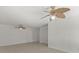 Bedroom featuring neutral paint, beige tile floors and ceiling fans at 705 89Th Nw Ct, Bradenton, FL 34209