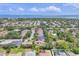Aerial view of the neighborhood with a distant view of the bay at 8604 15Th Nw Ave, Bradenton, FL 34209