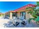 Exterior patio with room for entertaining at 9409 Catalina Dr, Bradenton, FL 34210