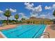 Community pool featuring lap lanes and plenty of space for relaxation at 11342 77Th E St, Parrish, FL 34219