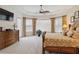 Spacious main bedroom features a bay window and ample natural light at 12240 Thornhill Ct, Lakewood Ranch, FL 34202