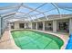 Inviting screened pool area with an open layout for dining and lounging at 1227 Waterside Ln, Venice, FL 34285