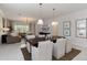 Spacious open-concept living area with dining space, and comfortable seating at 14314 17Th E Ct, Parrish, FL 34219