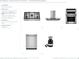 High-end stainless steel KitchenAid appliances including gas cooktop, range hood, microwave and oven combination at 18845 Dayspring Pl, Venice, FL 34293