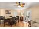 Comfortable dining area with access to the lanai at 1904 Nw 79Th St, Bradenton, FL 34209