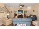 Spacious living room with staircase, TV and comfortable seating at 1904 Nw 79Th St, Bradenton, FL 34209