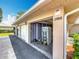The garage offers ample space with its open door, providing convenient access and storage options at 2188 Corinne S Ct # A, St Petersburg, FL 33712