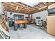 Spacious garage, ideal for parking vehicles, storing equipment, and pursuing hobbies at 22803 67Th E Ave, Bradenton, FL 34211