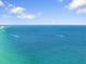 Gorgeous ocean views showing beautiful blue waters with boats sailing in the distance at 229 S Harbor Dr, Holmes Beach, FL 34217