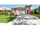 Charming single-Gathering home with a well-maintained lawn, lovely landscaping, and a two-car garage at 4322 Reflections Pkwy, Sarasota, FL 34233