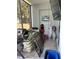 View of the cozy enclosed patio at 4511 3Rd Street W Cir # 289, Bradenton, FL 34207