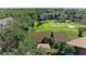 Beautiful aerial view of home and adjacent golf course on a sunny day at 4644 Red Maple Rd # 1303, Bradenton, FL 34210
