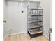 Small storage room featuring wire shelving and a tile floor at 5273 Myrtle Wood # 37, Sarasota, FL 34235