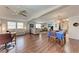 Spacious open-concept living and dining area with abundant natural light at 5619 Bayshore Rd # 164, Palmetto, FL 34221