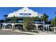 Exterior of LECOM Park in Bradenton, Florida, with its classic stadium architecture and palm trees at 5895 17Th W St # B-26, Bradenton, FL 34207
