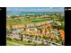 Aerial view of the coastal community with golf course and resort style amenities at 6151 Bahia Del Mar Blvd # 123, St Petersburg, FL 33715
