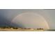 Beautiful beach view with clear skies and a full rainbow at 7719 9Th Avenue Nw Dr, Bradenton, FL 34209