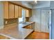 The kitchen has beautiful countertops and ample cabinet space at 7719 9Th Avenue Nw Dr, Bradenton, FL 34209