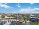 Beautiful aerial view of building near the marina and waterfront at 1400 1St W Ave # 203, Bradenton, FL 34205