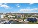 City skyline with the building near a marina and the water at 1400 1St W Ave # 203, Bradenton, FL 34205
