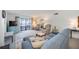 Spacious living room with lots of natural light and views of the marina at 1400 1St W Ave # 203, Bradenton, FL 34205