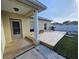 Private outdoor deck, with artificial turf area and space for relaxing and enjoying the outdoors at 2307 29Th E Ave, Palmetto, FL 34221