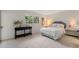 Bedroom with natural light from a large window with neutral décor at 2507 Beneva Rd # 2, Sarasota, FL 34232