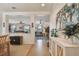 Bright entryway showcasing an open floor plan with views into the living room and dining area at 327 64Th Avenue E Cir, Bradenton, FL 34203