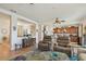 Bright, open-concept living space connecting seamlessly with the kitchen and dining at 327 64Th Avenue E Cir, Bradenton, FL 34203