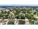 Aerial shot of residences near a pond, parks, and golf course that highlights the serene environment at 3616 Stardust Pl, Sarasota, FL 34232