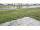 Waterside backyard with gray pavers at 4304 78Th W St # 4304, Bradenton, FL 34209