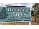 Heritage Pines Condominiums sign at the entrance to the deed restricted community with no soliciting at 4304 78Th W St # 4304, Bradenton, FL 34209