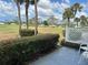 Scenic view from property overlooking lush golf course and blue skies at 433 Cerromar Ln # 331, Venice, FL 34293