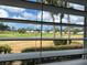 Relaxing view of the golf course from the window at 433 Cerromar Ln # 331, Venice, FL 34293