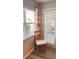 Bright window with decorative curtain, overlooking porch at 433 Cerromar Ln # 331, Venice, FL 34293