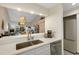 Bright kitchen featuring modern fixtures, stainless steel appliances, and an open concept design at 5632 Ashton Lake Dr # 5632, Sarasota, FL 34231