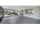 Covered patio with concrete flooring and a backyard view at 5706 10Th Avenue Dr W, Bradenton, FL 34209
